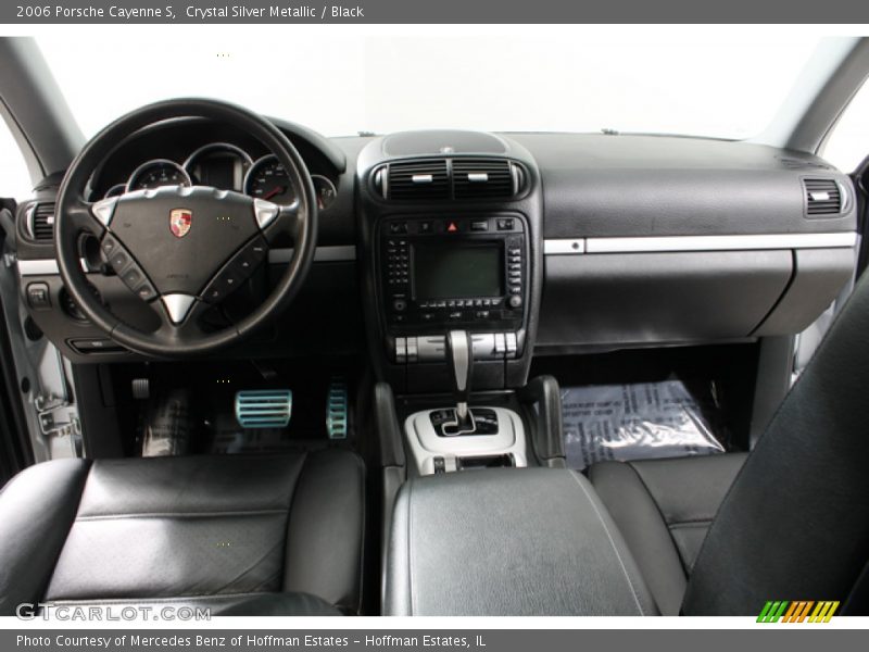 Crystal Silver Metallic / Black 2006 Porsche Cayenne S