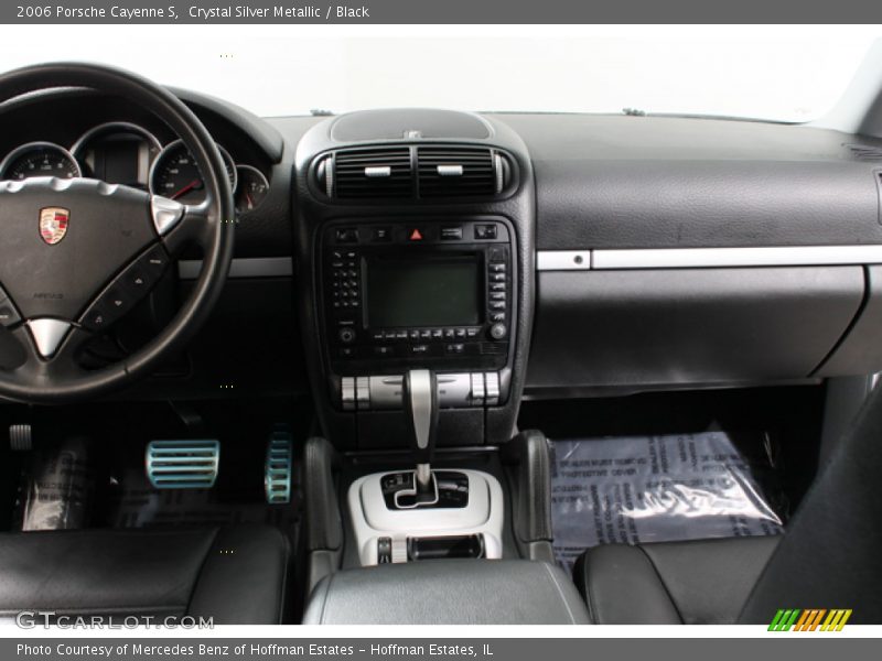 Crystal Silver Metallic / Black 2006 Porsche Cayenne S