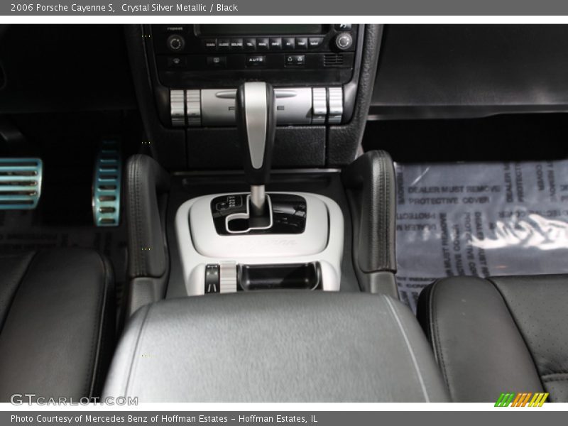 Crystal Silver Metallic / Black 2006 Porsche Cayenne S