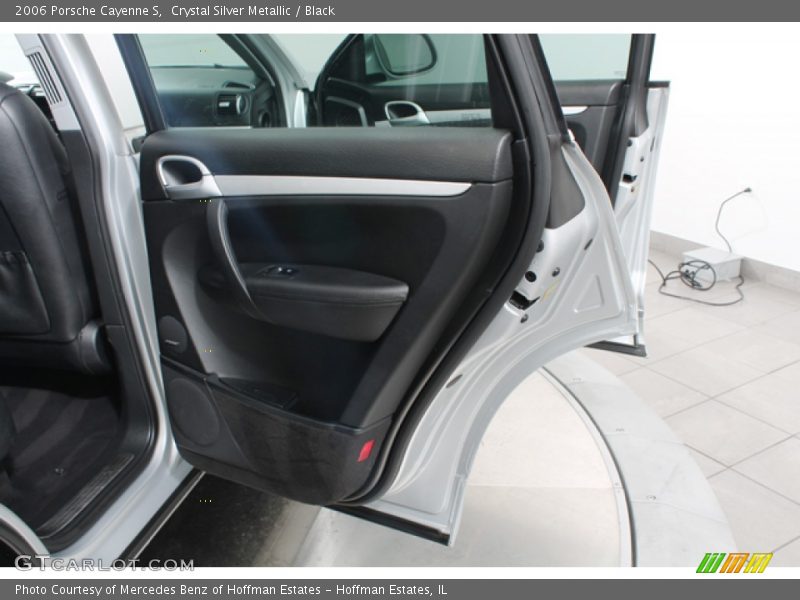 Crystal Silver Metallic / Black 2006 Porsche Cayenne S
