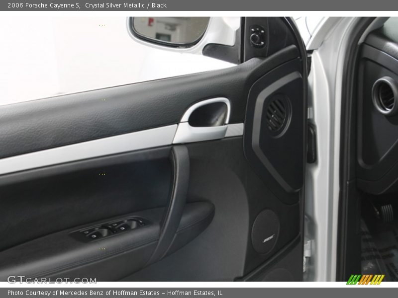 Crystal Silver Metallic / Black 2006 Porsche Cayenne S
