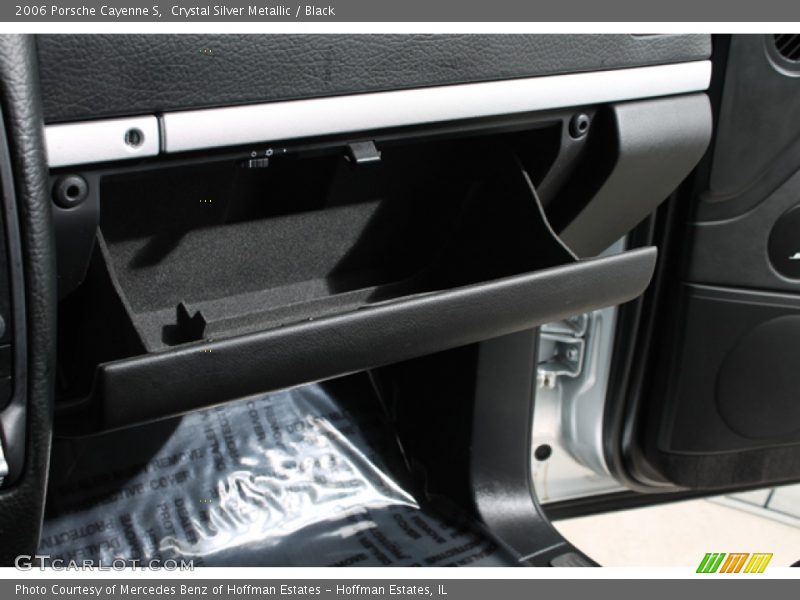 Crystal Silver Metallic / Black 2006 Porsche Cayenne S
