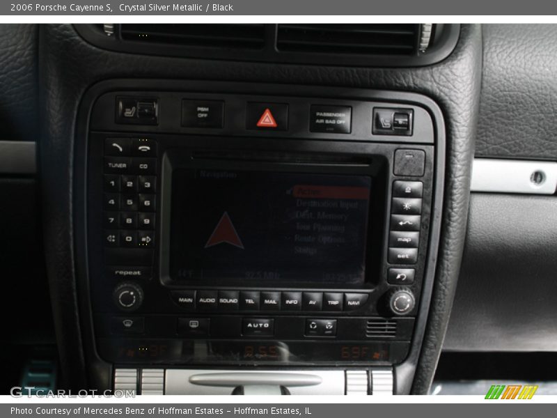 Crystal Silver Metallic / Black 2006 Porsche Cayenne S