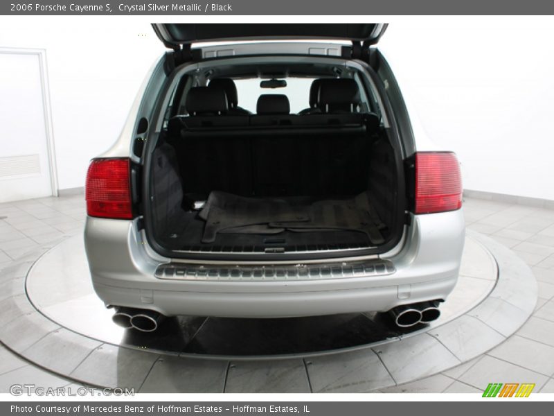 Crystal Silver Metallic / Black 2006 Porsche Cayenne S