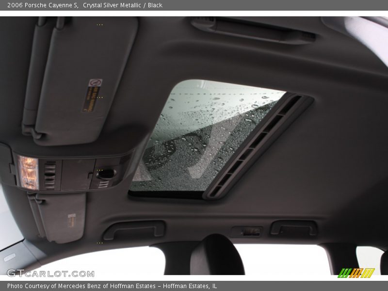 Crystal Silver Metallic / Black 2006 Porsche Cayenne S