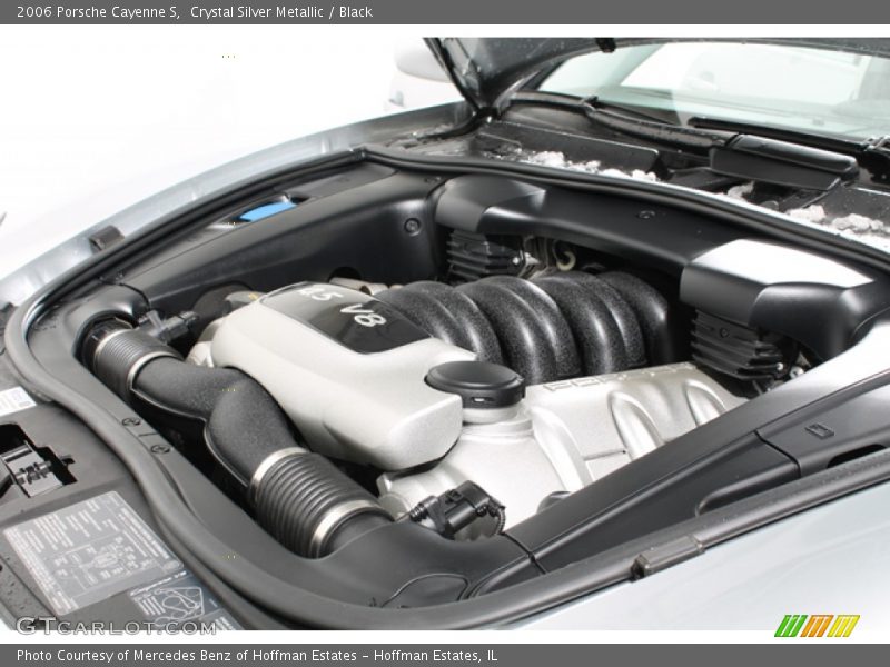 Crystal Silver Metallic / Black 2006 Porsche Cayenne S