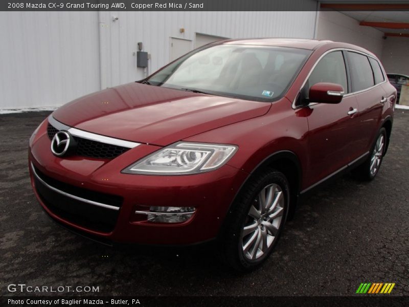 Copper Red Mica / Sand 2008 Mazda CX-9 Grand Touring AWD