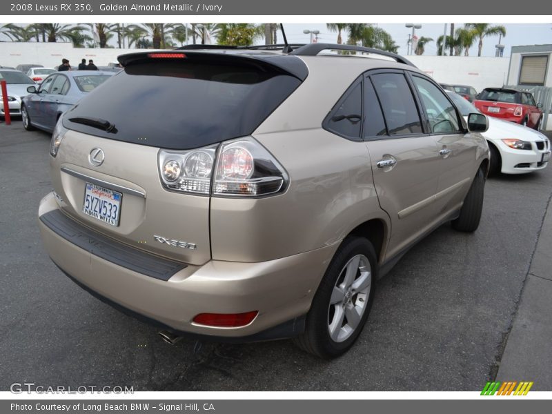 Golden Almond Metallic / Ivory 2008 Lexus RX 350