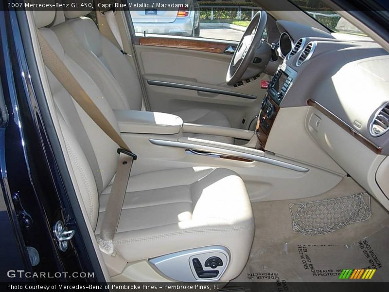 Capri Blue Metallic / Macadamia 2007 Mercedes-Benz GL 450