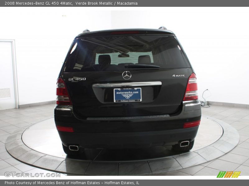 Verde Brook Metallic / Macadamia 2008 Mercedes-Benz GL 450 4Matic