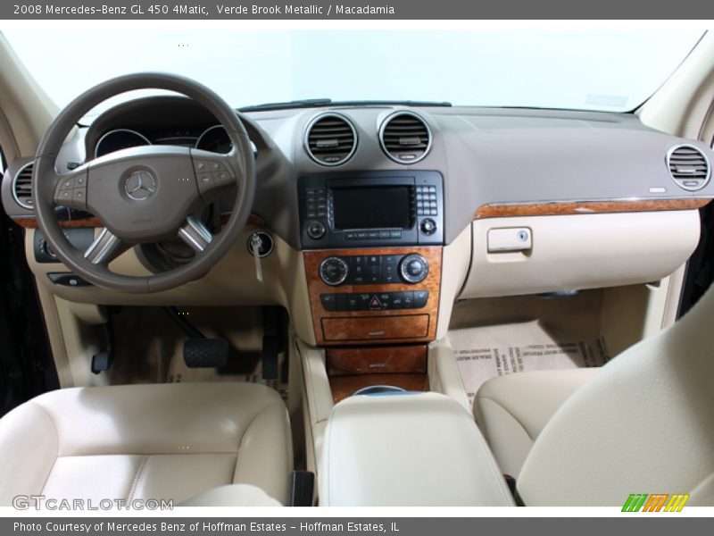 Verde Brook Metallic / Macadamia 2008 Mercedes-Benz GL 450 4Matic