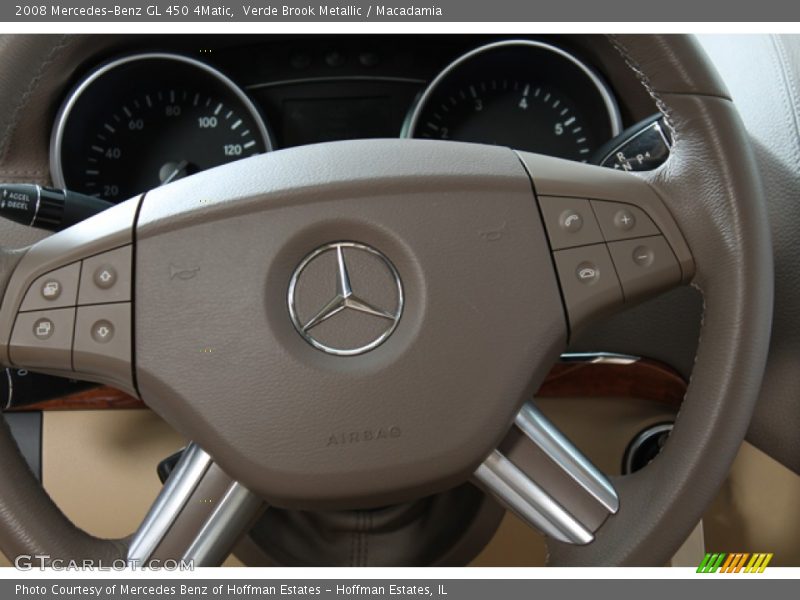 Verde Brook Metallic / Macadamia 2008 Mercedes-Benz GL 450 4Matic