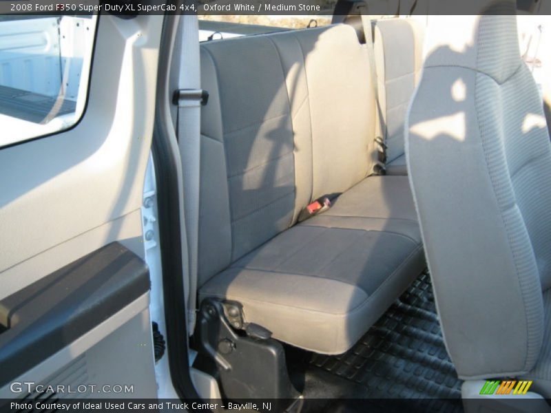 Oxford White / Medium Stone 2008 Ford F350 Super Duty XL SuperCab 4x4