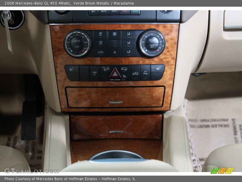 Verde Brook Metallic / Macadamia 2008 Mercedes-Benz GL 450 4Matic