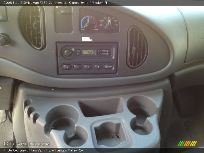 Oxford White / Medium Flint 2008 Ford E Series Van E150 Commercial