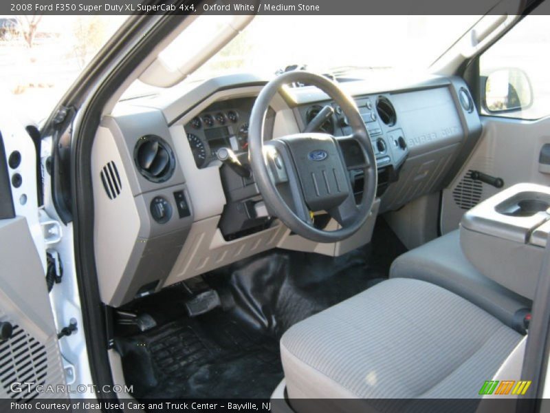 Medium Stone Interior - 2008 F350 Super Duty XL SuperCab 4x4 