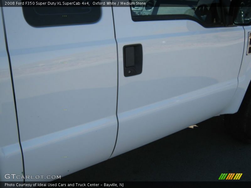 Oxford White / Medium Stone 2008 Ford F350 Super Duty XL SuperCab 4x4