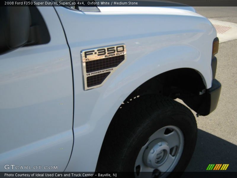 Oxford White / Medium Stone 2008 Ford F350 Super Duty XL SuperCab 4x4