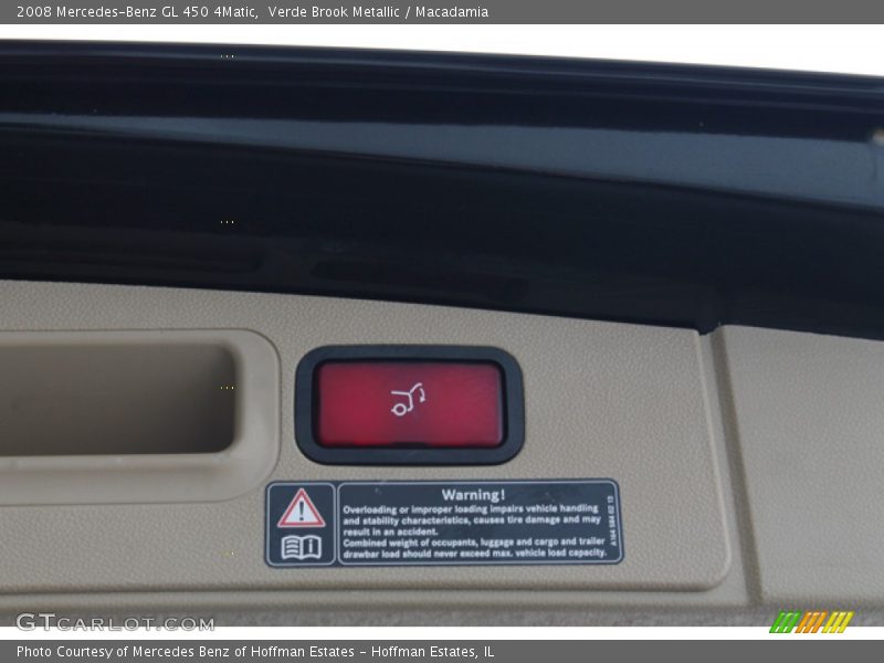 Verde Brook Metallic / Macadamia 2008 Mercedes-Benz GL 450 4Matic