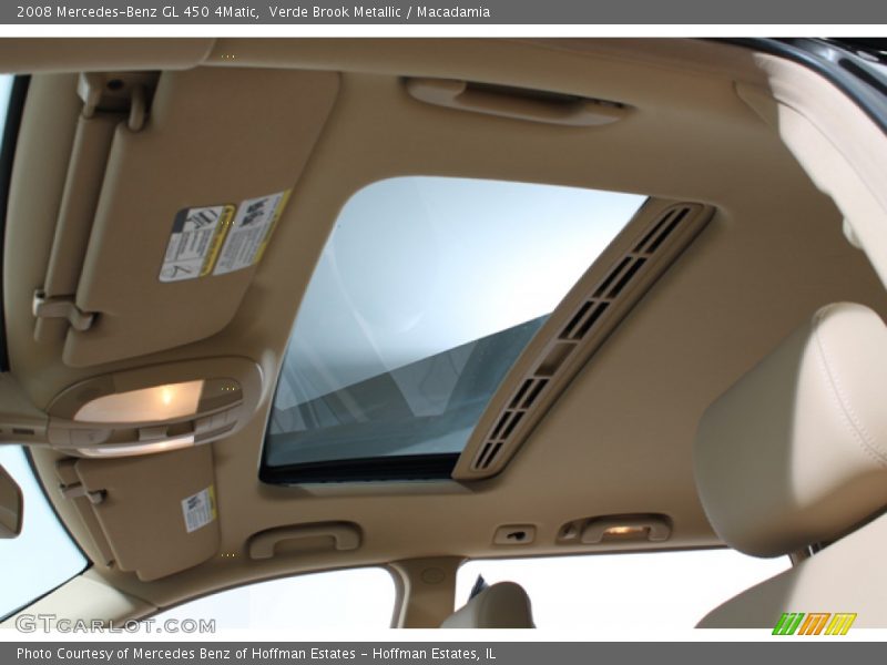 Verde Brook Metallic / Macadamia 2008 Mercedes-Benz GL 450 4Matic
