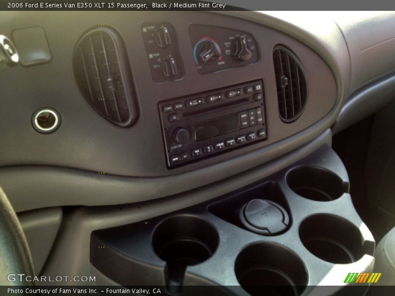 Black / Medium Flint Grey 2006 Ford E Series Van E350 XLT 15 Passenger