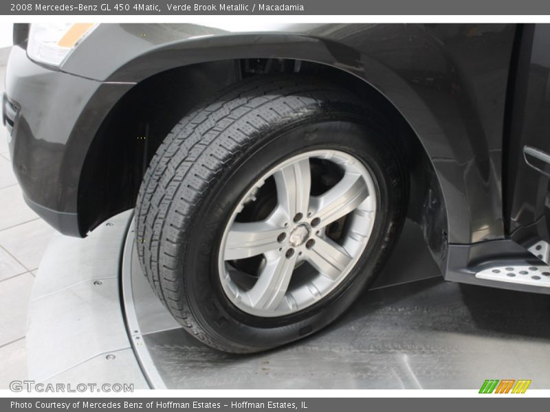 Verde Brook Metallic / Macadamia 2008 Mercedes-Benz GL 450 4Matic