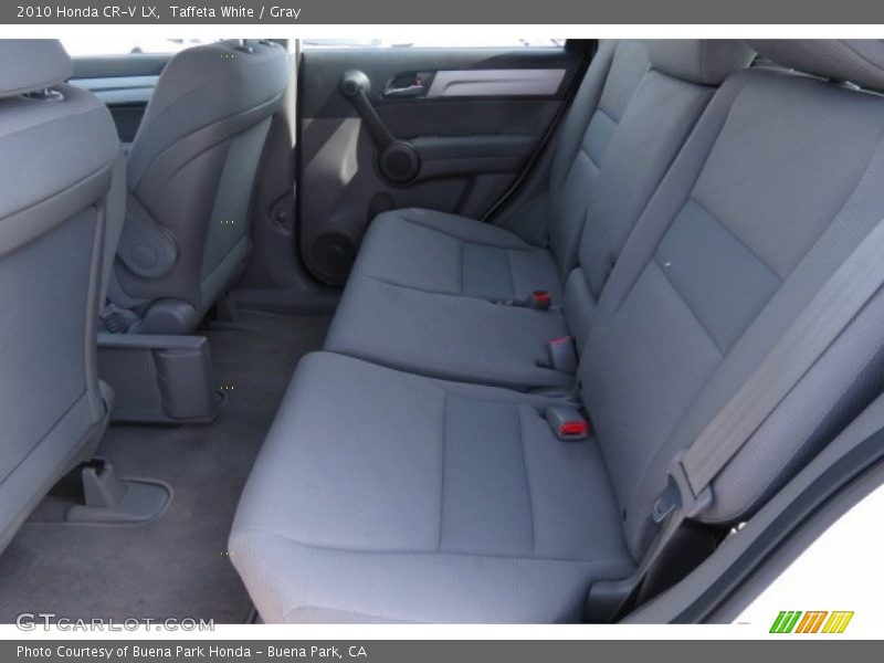 Taffeta White / Gray 2010 Honda CR-V LX