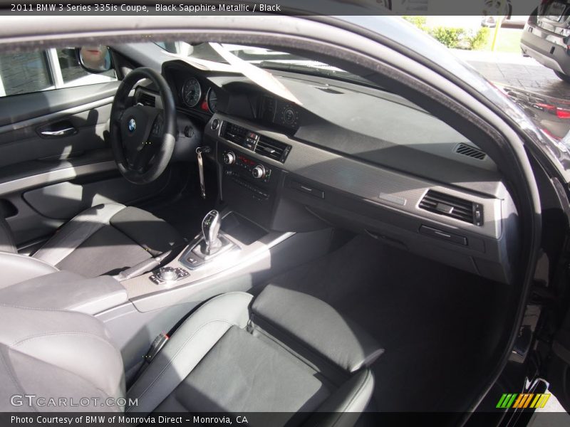 Black Sapphire Metallic / Black 2011 BMW 3 Series 335is Coupe