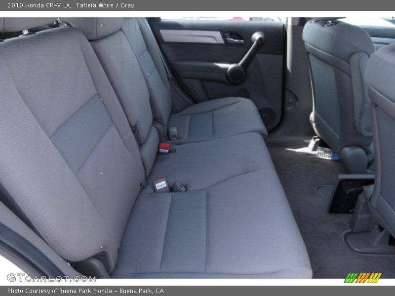 Taffeta White / Gray 2010 Honda CR-V LX