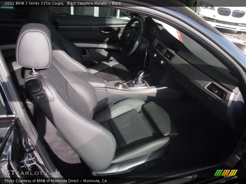 Black Sapphire Metallic / Black 2011 BMW 3 Series 335is Coupe