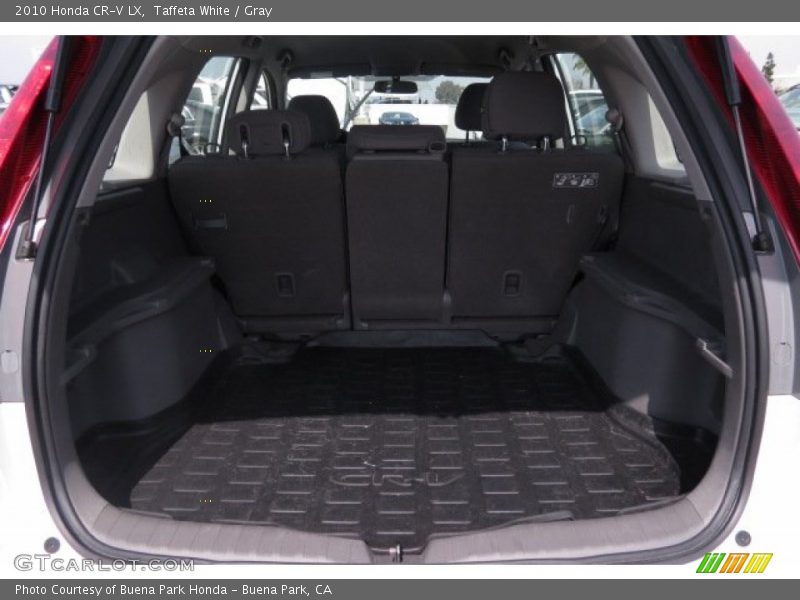 Taffeta White / Gray 2010 Honda CR-V LX