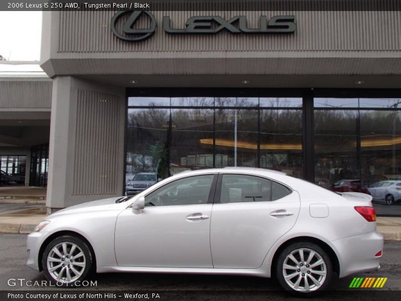 Tungsten Pearl / Black 2006 Lexus IS 250 AWD