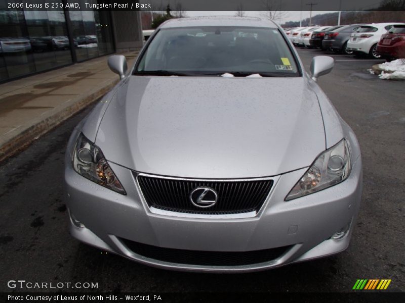 Tungsten Pearl / Black 2006 Lexus IS 250 AWD