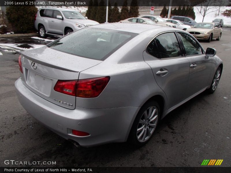 Tungsten Pearl / Black 2006 Lexus IS 250 AWD