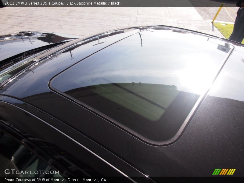 Black Sapphire Metallic / Black 2011 BMW 3 Series 335is Coupe