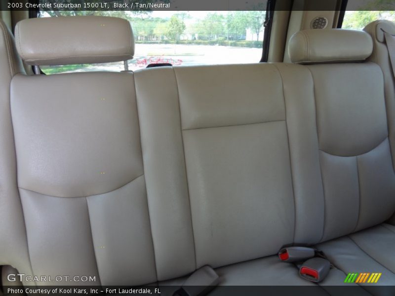 Black / Tan/Neutral 2003 Chevrolet Suburban 1500 LT
