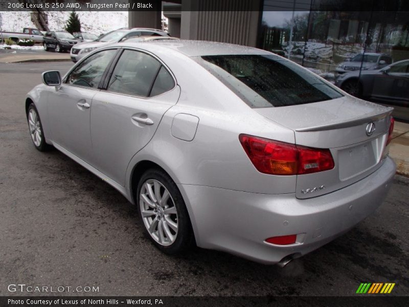 Tungsten Pearl / Black 2006 Lexus IS 250 AWD