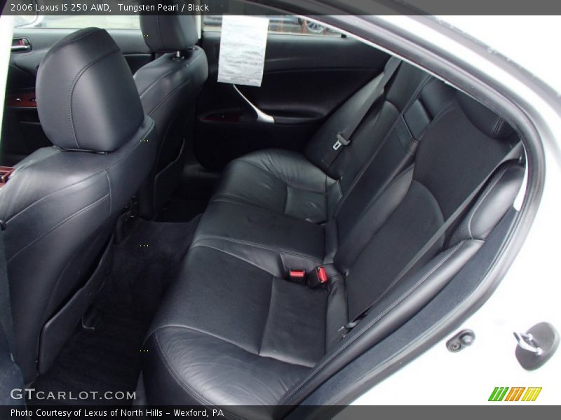 Tungsten Pearl / Black 2006 Lexus IS 250 AWD