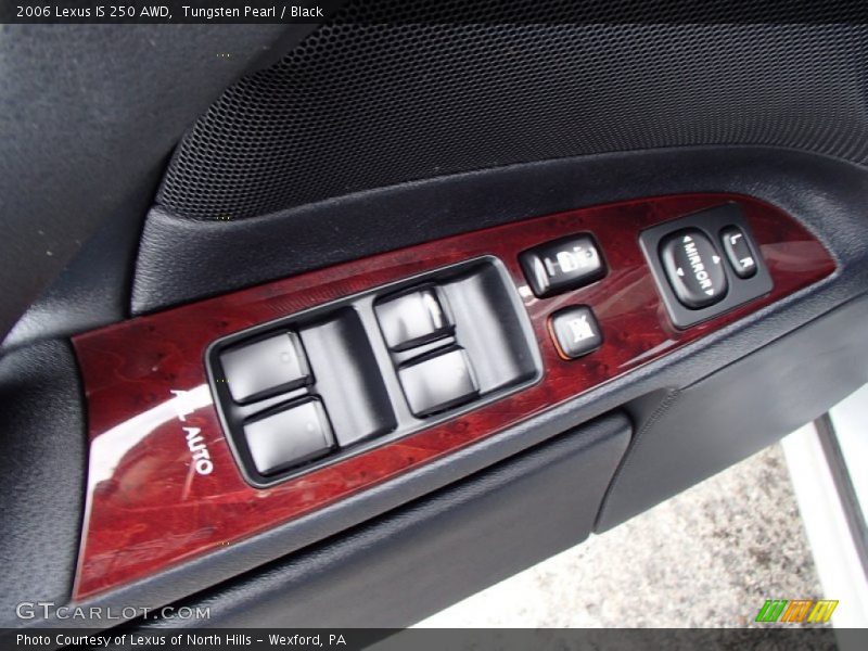 Tungsten Pearl / Black 2006 Lexus IS 250 AWD