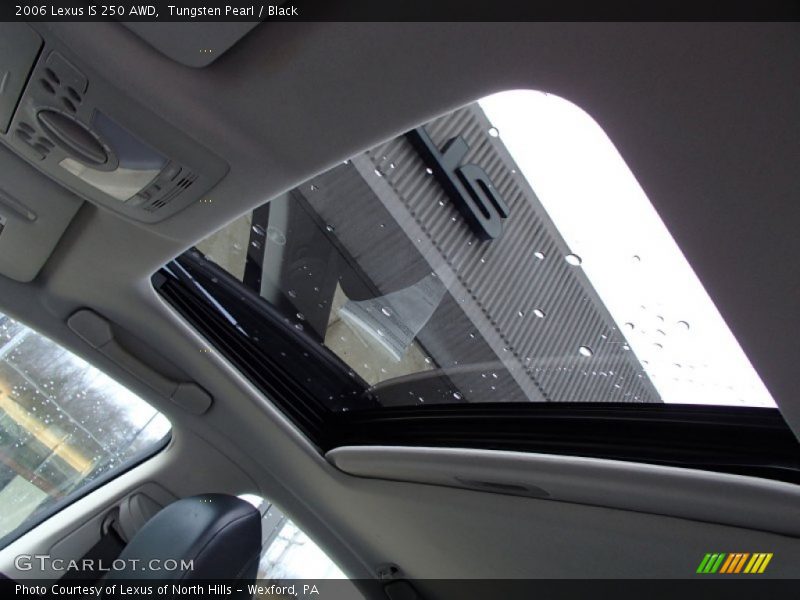 Tungsten Pearl / Black 2006 Lexus IS 250 AWD