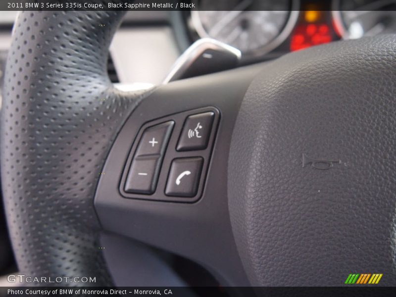 Controls of 2011 3 Series 335is Coupe