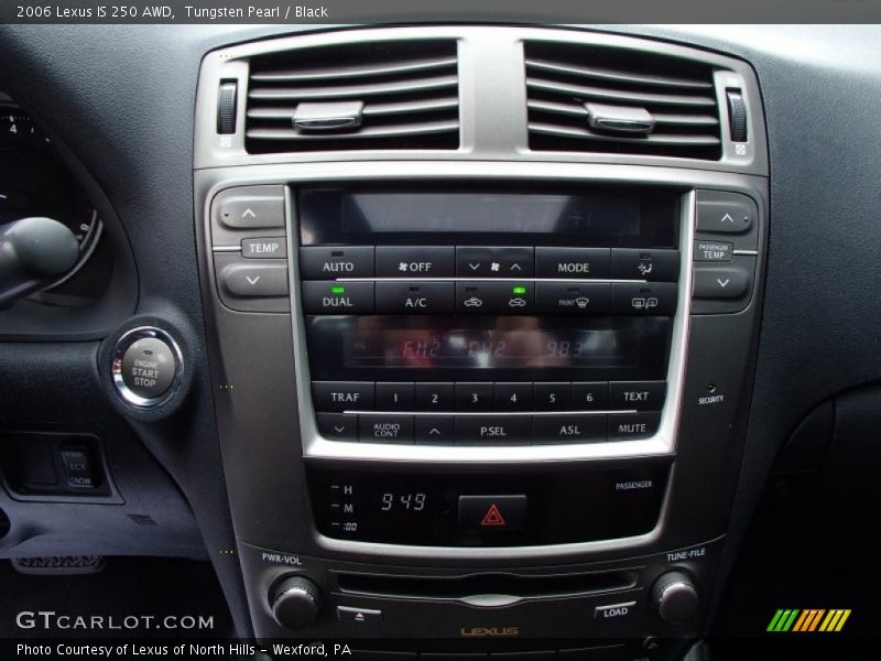 Tungsten Pearl / Black 2006 Lexus IS 250 AWD