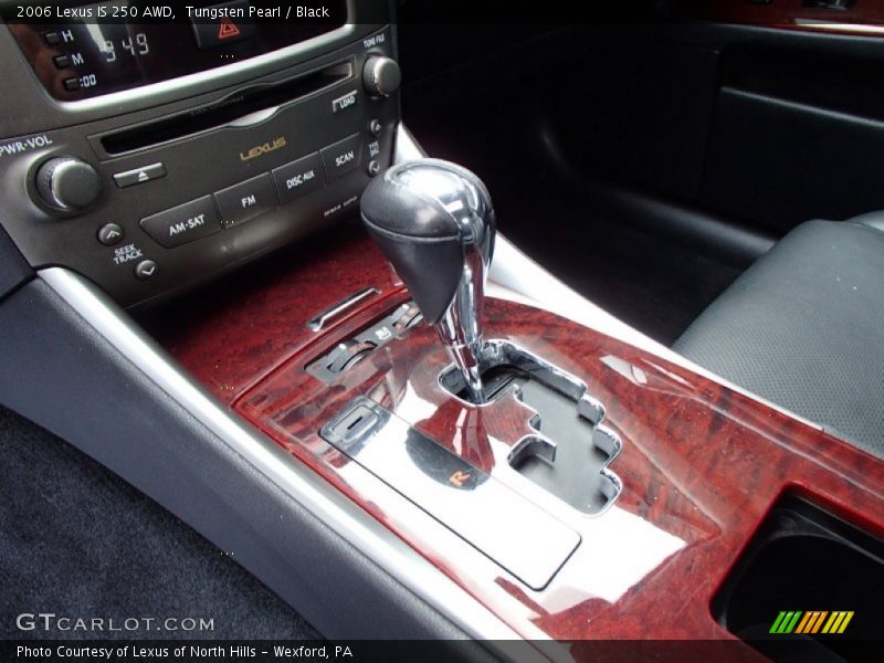 Tungsten Pearl / Black 2006 Lexus IS 250 AWD