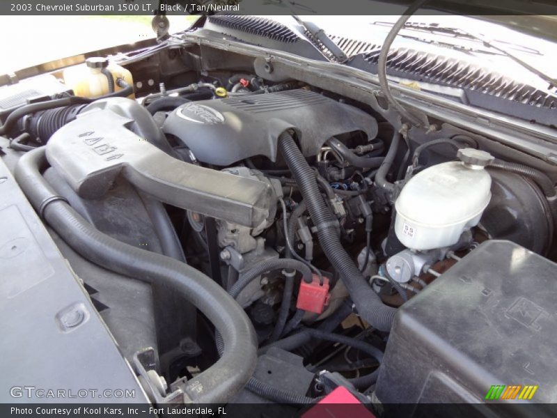 Black / Tan/Neutral 2003 Chevrolet Suburban 1500 LT