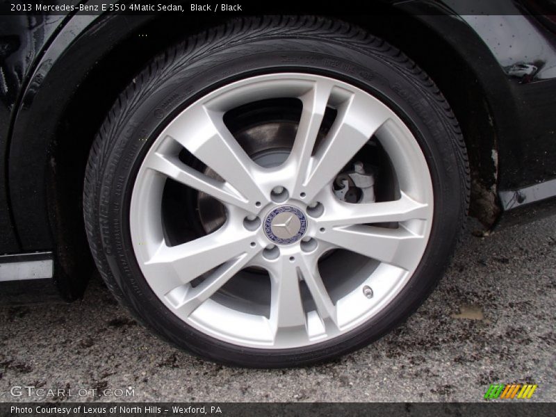 Black / Black 2013 Mercedes-Benz E 350 4Matic Sedan