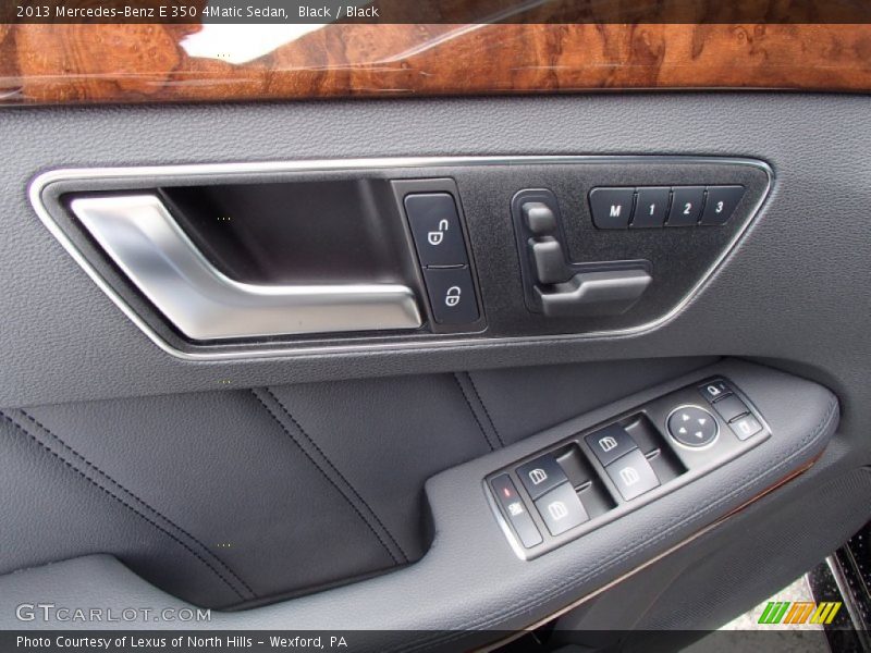 Black / Black 2013 Mercedes-Benz E 350 4Matic Sedan