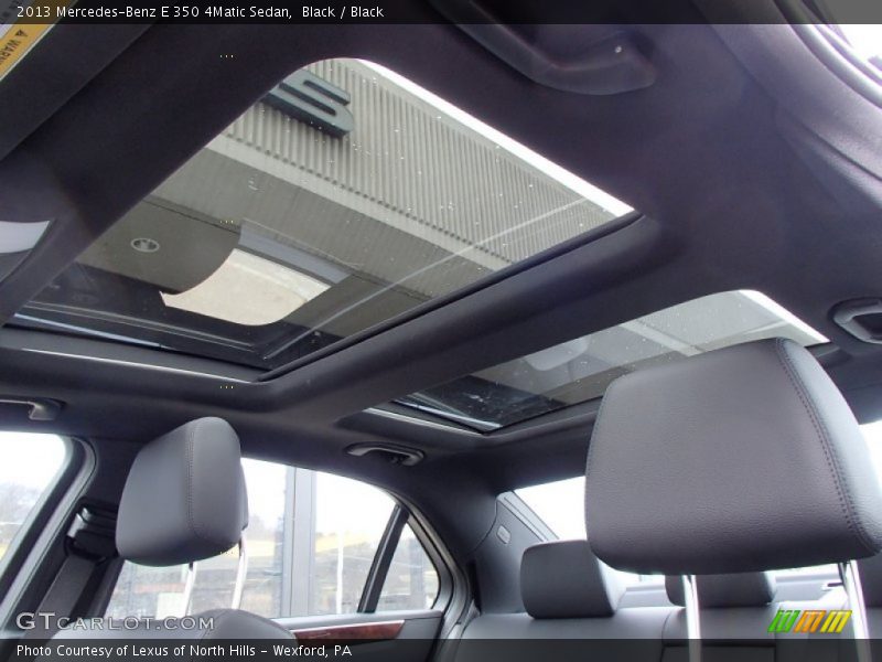 Black / Black 2013 Mercedes-Benz E 350 4Matic Sedan