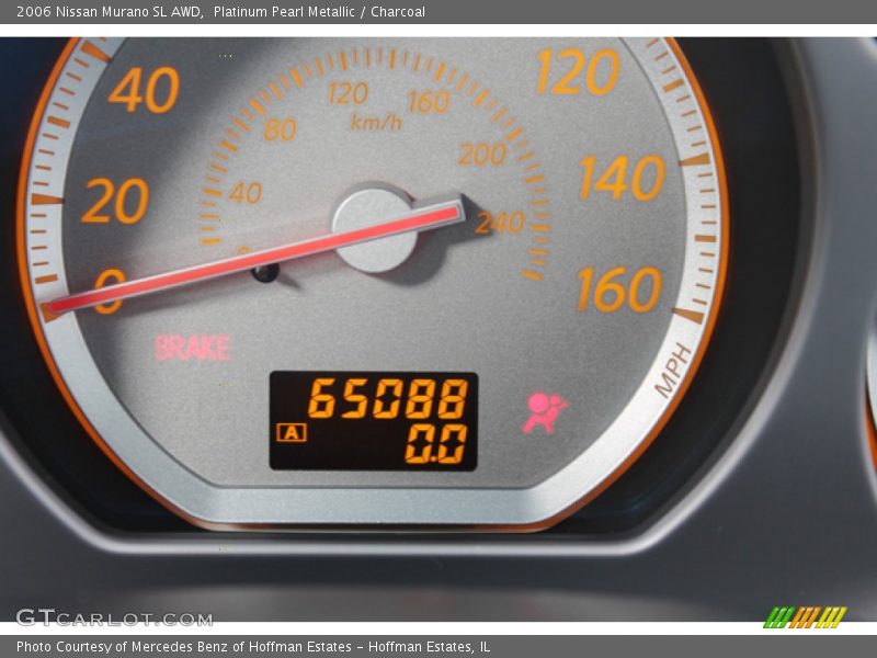 Platinum Pearl Metallic / Charcoal 2006 Nissan Murano SL AWD