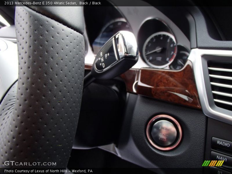 Black / Black 2013 Mercedes-Benz E 350 4Matic Sedan