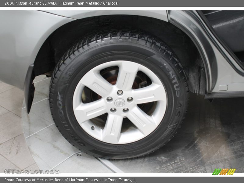 Platinum Pearl Metallic / Charcoal 2006 Nissan Murano SL AWD